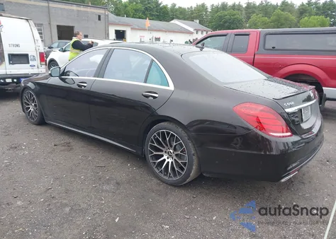 2015 Mercedes-Benz S 550 4Matic из США, поврежденный, VIN WDDUG8FBXFA123544